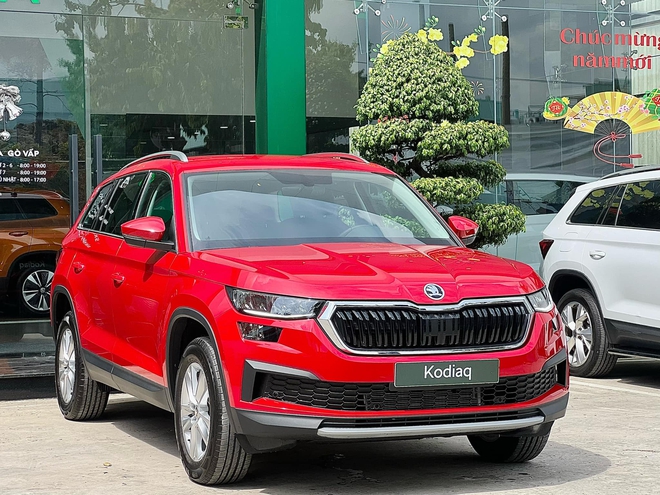 Skoda Kodiaq giảm hơn 200 triệu phí lăn bánh tại đại lý: Bản ‘base’ chưa đến 1,05 tỷ, nhiều ‘đồ chơi’ tặng kèm, cạnh tranh Santa Fe - Ảnh 2