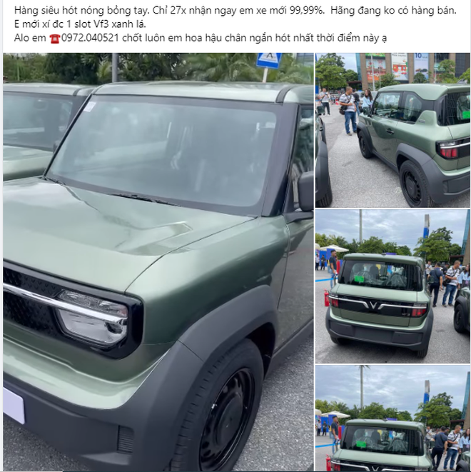 VinFast VF 3 vừa bàn giao đã rao bán chênh 50 triệu: "Có gì lạ đâu"! - Ảnh 3