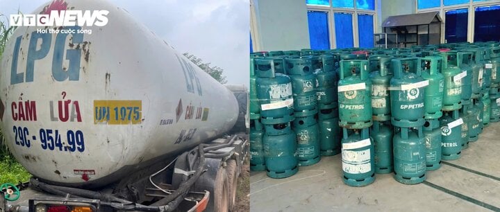 Bắt quả tang điểm sang chiết gas trái phép, thu giữ 10 tấn khí và 2 xe bồn - Ảnh 1