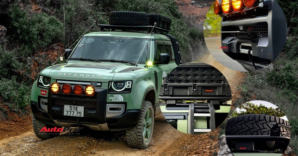 Dân chơi Bình Dương độ lại Land Rover Defender 7 tỷ đồng: Tốn gần 700 triệu, toàn đồ chính hãng, chuẩn bị cho hành trình vòng quanh thế giới