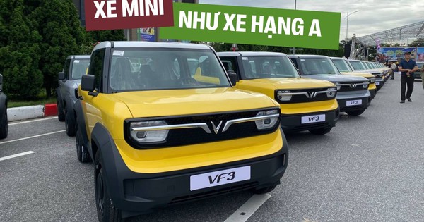 'Mục sở thị' VinFast VF 3 giao tới khách hàng: Cabin thoải mái hơn xe hạng A, gầm cao như CUV C, dễ thành 'xe điện quốc dân'