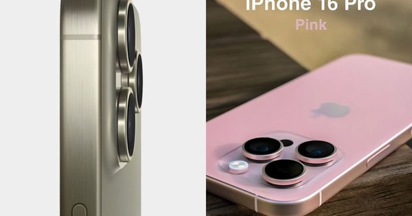 Tất cả đồn đoán trước đây đều sai: Màu Hồng mới nhất trên iPhone 16 Pro Max sẽ có diện mạo như thế này!