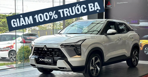 Mitsubishi Xforce bản giữa giảm gần 80 triệu, lăn bánh gần rẻ bằng bản thấp nhất