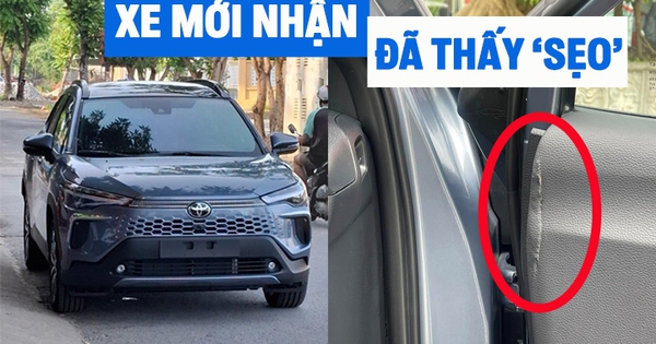 Mua phải Toyota Corolla Cross bị rách ở cửa, chủ xe tại Thanh Hóa chia sẻ: 'Sales giấu lỗi, đại lý không nhận bảo hành'