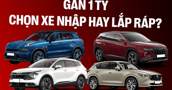 Gần 1 tỷ đồng, chọn Lynk & Co 01 hay CX-5, Sportage, Tucson: Xe nhập đấu xe lắp ráp trên từng option