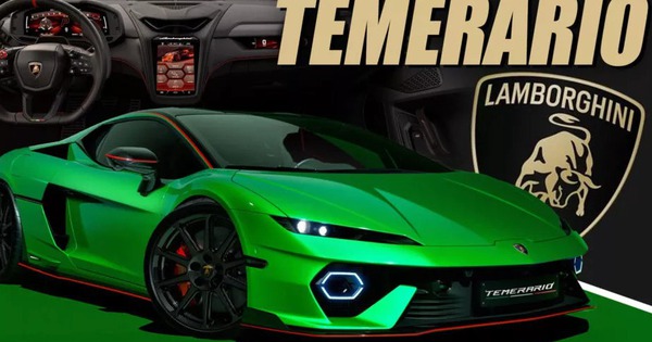 Lamborghini Temerario ra mắt: Đàn em Huracan, siêu xe hybrid mạnh hơn 900 mã lực, giá quy đổi từ 7,5 tỷ đồng