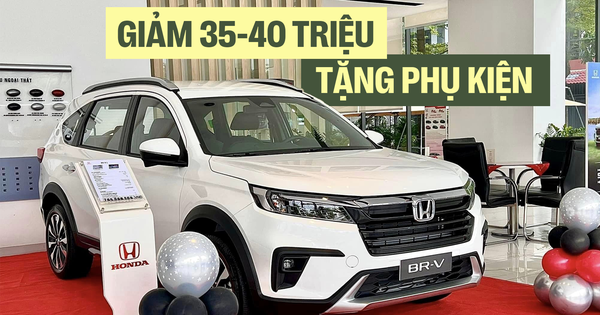 Honda BR-V giảm giá tại đại lý: Bản ‘base’ còn hơn 620 triệu, ngang Xpander bản đắt nhất