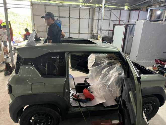 Nửa tháng sau bàn giao, nhiều chiếc VinFast VF 3 trở nên khác lạ: Khi các 'pháp sư' độ xe Việt ra tay - Ảnh 10