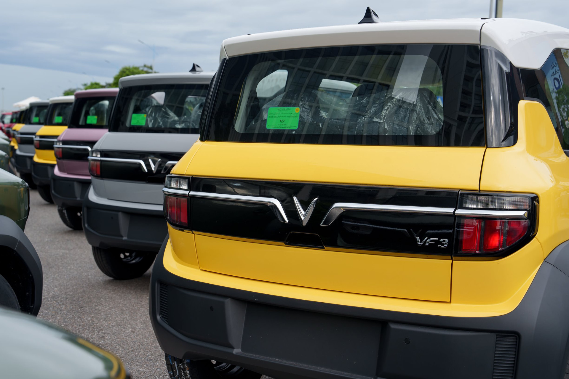 Ngắm dàn 99 chiếc VinFast VF 3 'bảy sắc cầu vồng': Nhiều điểm cộng bất ngờ, sắp chạy đầy đường tại Việt Nam - Ảnh 14