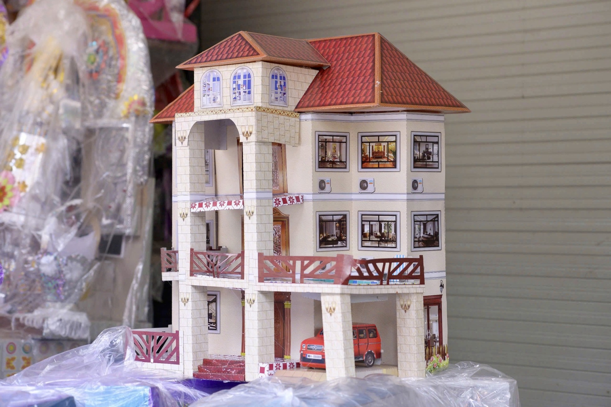 Biệt thự, xe sang cho người cõi âm lên kệ phục vụ Rằm tháng 7 - Ảnh 10