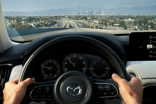 Mazda CX-90 2025 ra mắt: Thêm trang bị, bổ sung phiên bản 'ngầu' hơn, tăng sức đấu Hyundai Palisade - Ảnh 17