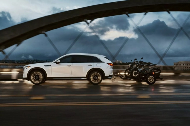 Mazda CX-90 2025 ra mắt: Thêm trang bị, bổ sung phiên bản 'ngầu' hơn, tăng sức đấu Hyundai Palisade - Ảnh 8