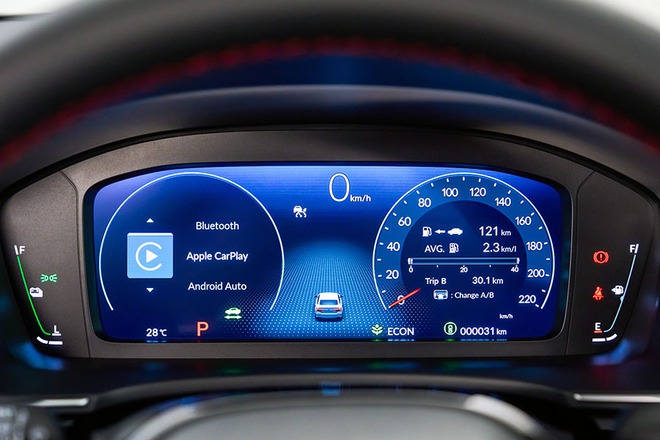 Honda Civic 2025 nhận cọc tại Việt Nam: 3 bản, thiết kế mới, thêm động cơ hybrid cạnh tranh Corolla Altis - Ảnh 12