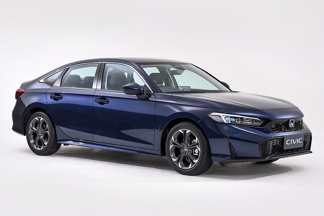 Honda Civic 2025 nhận cọc tại Việt Nam: 3 bản, thiết kế mới, thêm động cơ hybrid cạnh tranh Corolla Altis - Ảnh 9