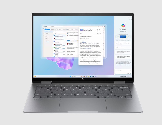 Khám phá HP Envy x360 AI đầu tiên - Ảnh 1
