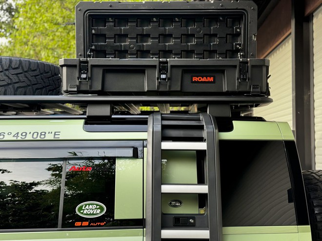 Dân chơi Bình Dương độ lại Land Rover Defender 7 tỷ đồng: Tốn gần 700 triệu, toàn đồ chính hãng, chuẩn bị cho hành trình vòng quanh thế giới - Ảnh 4