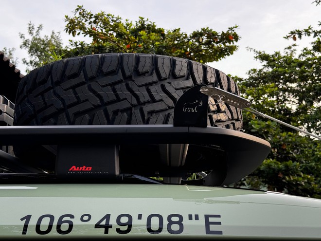 Dân chơi Bình Dương độ lại Land Rover Defender 7 tỷ đồng: Tốn gần 700 triệu, toàn đồ chính hãng, chuẩn bị cho hành trình vòng quanh thế giới - Ảnh 5