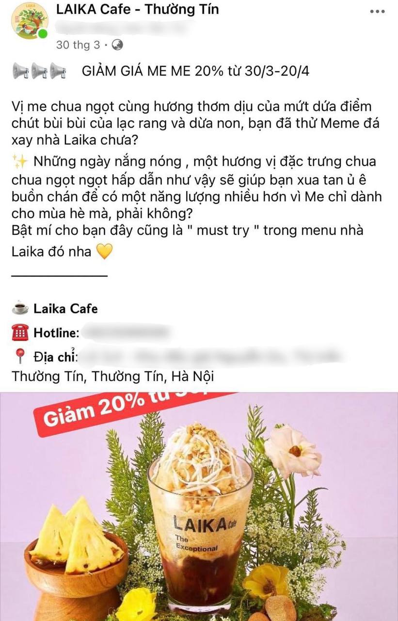 Thương hiệu cà phê nổi tiếng Hà Nội tố bị “copy paste” công thức nước lẫn bài đăng trên page - Ảnh 1