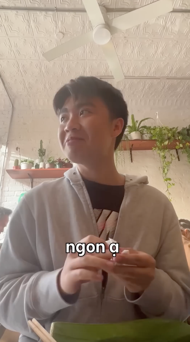 Chàng trai Việt ở Mỹ chi tận 1,6 triệu, đi gần 200km chỉ để ăn bún đậu mắm tôm "đắt nhất thế giới" - Ảnh 13