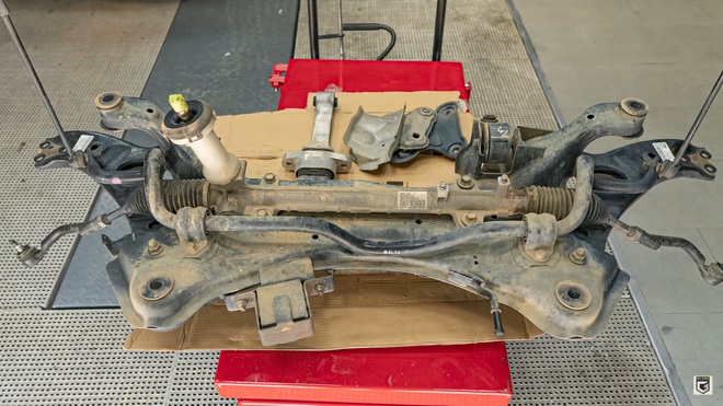 Dân mê xe phục hồi dàn gầm Hyundai Santa Fe 2016 sau 100.000km: Thay gần 90 chi tiết vì muốn có trải nghiệm lái như xe mới, còn tiết kiệm được tiền đổi xe - Ảnh 5