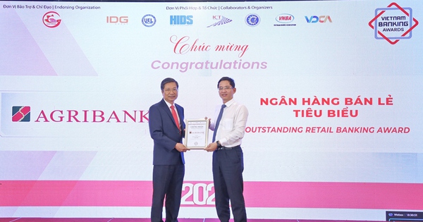 Agribank được vinh danh 3 giải thưởng Ngân hàng Việt Nam tiêu biểu 2024