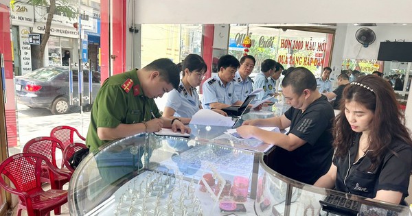 116 cơ sở kinh doanh vàng lọt vào 'tầm ngắm' của QLTT Hà Nội