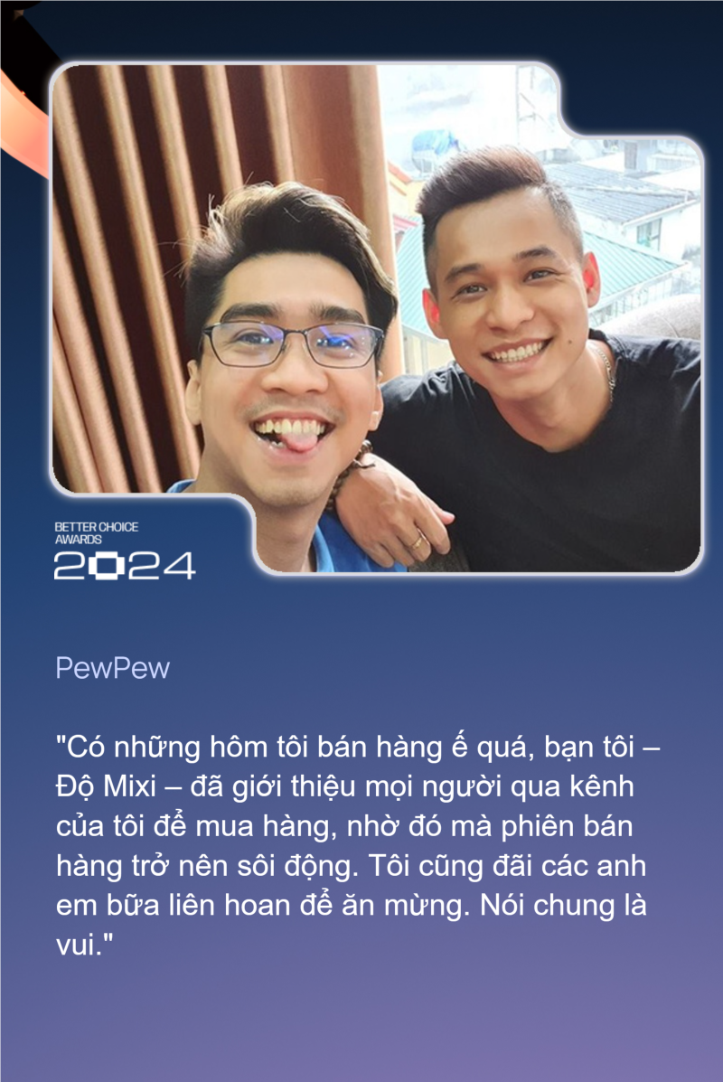 PewPew kể chuyện áp lực từ nhãn hàng và cách Độ Mixi xuất hiện giúp lật ngược tình thế trong phiên livestream bị 'ế' - Ảnh 4