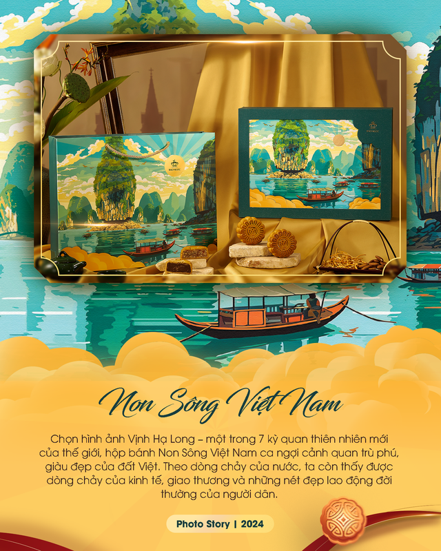 Ngắm trọn ‘Bản sắc Việt Nam’ trong BST bánh trung thu mới của Bảo Ngọc - Ảnh 3