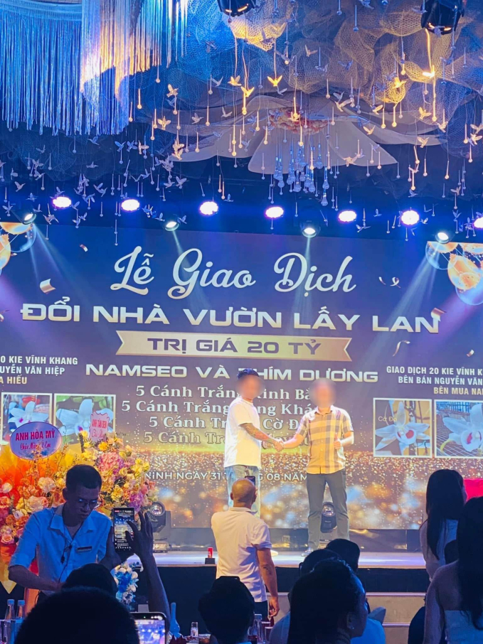 Xôn xao lễ giao dịch đổi nhà vườn lấy lan trị giá tới 20 tỷ đồng ở Bắc Ninh - Ảnh 2