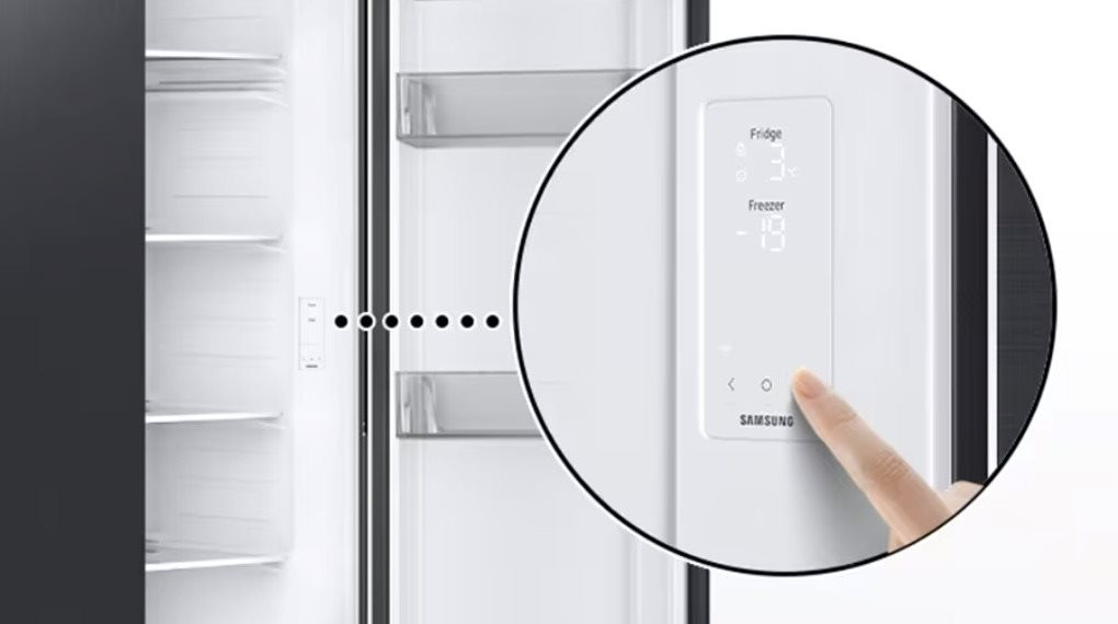 Tủ lạnh Side by Side 583 lít, tích hợp AI giá 20,9 triệu từ Samsung - Ảnh 2