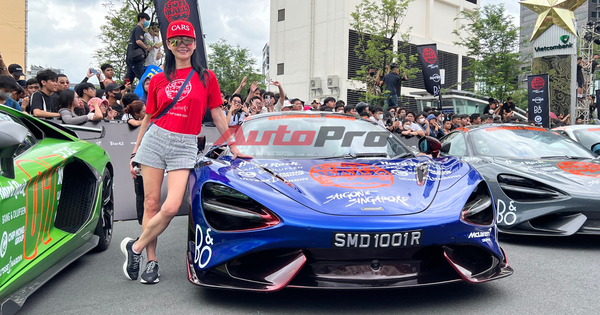 Gumball 3000: Phú bà Singapore một mình cầm lái McLaren 765LT từ TP HCM 'về nhà'