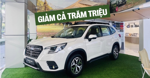 SUV cỡ C đua giảm giá tại Việt Nam: Forester giảm đến 140 triệu, HS rẻ ngang xe hạng A