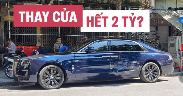 Tranh cãi về chi phí thay cửa cho chiếc Rolls-Royce Ghost bị tai nạn: CĐM đồn mất 2 tỷ, người trong nghề nói chỉ tốn khoảng 300 triệu