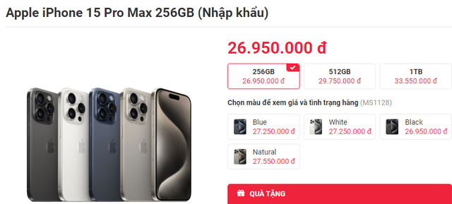 Mẫu iPhone được khách Việt tìm mua nhiều nhất đầu tháng 9: Giá đang giảm mạnh, rẻ hơn tới 8 triệu đồng - Ảnh 2