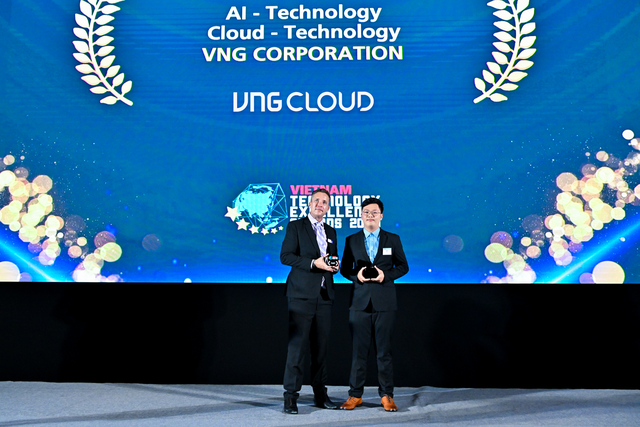 VNG nhận 'cú đúp' giải thưởng công nghệ châu Á cho hạ tầng AI và Cloud - Ảnh 1
