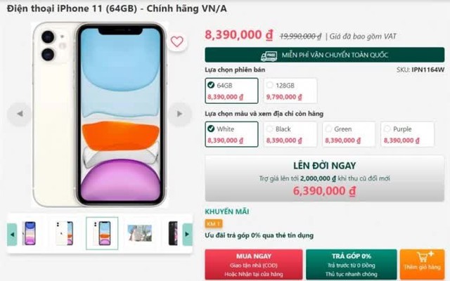 Mẫu iPhone sắp dừng sản xuất có giá cực rẻ trong tháng 9: Hàng đập hộp chỉ còn hơn 8 triệu - Ảnh 2