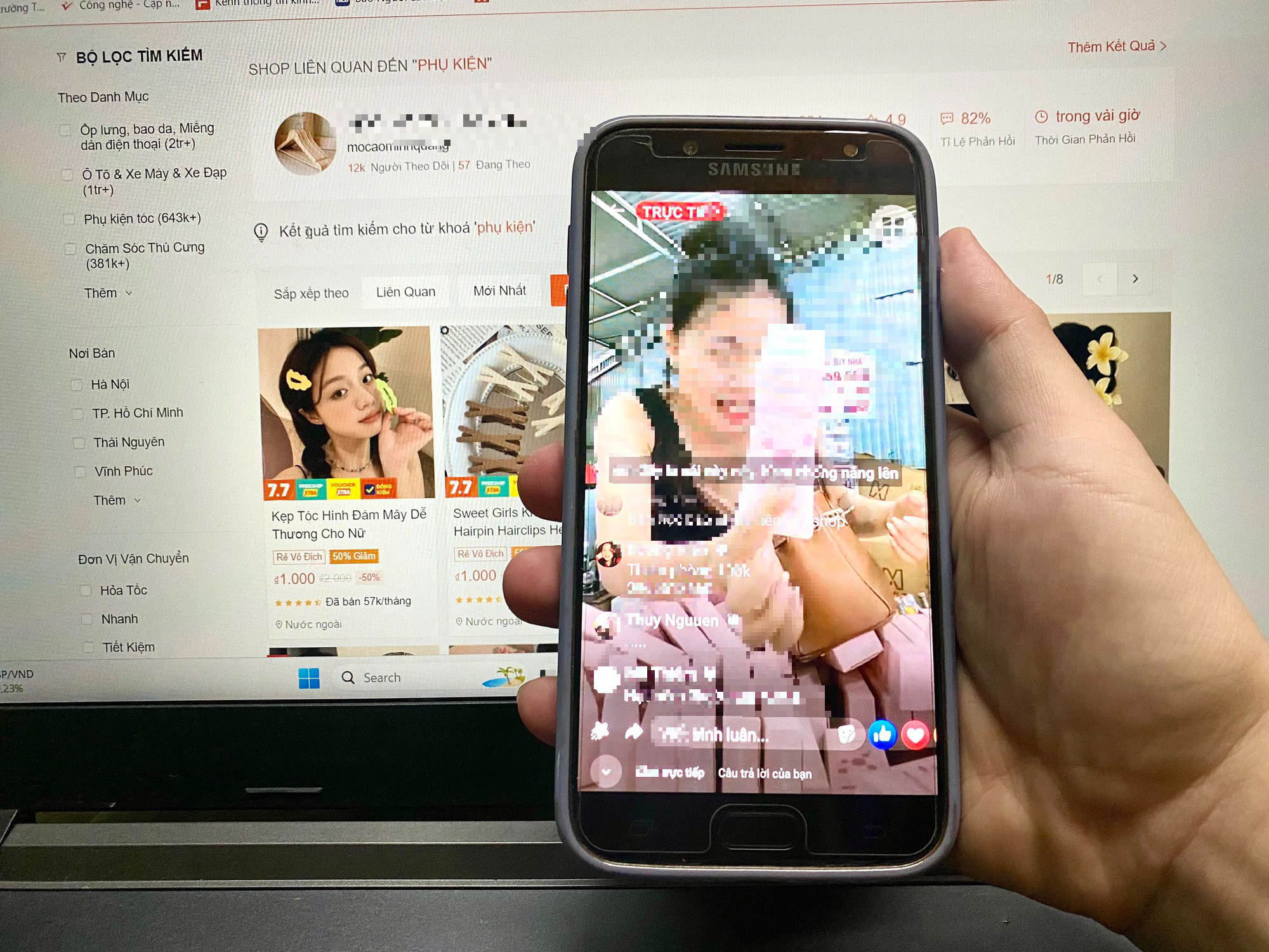 Mua hàng qua mạng xã hội cẩn thận lộ thông tin cá nhân - Ảnh 1