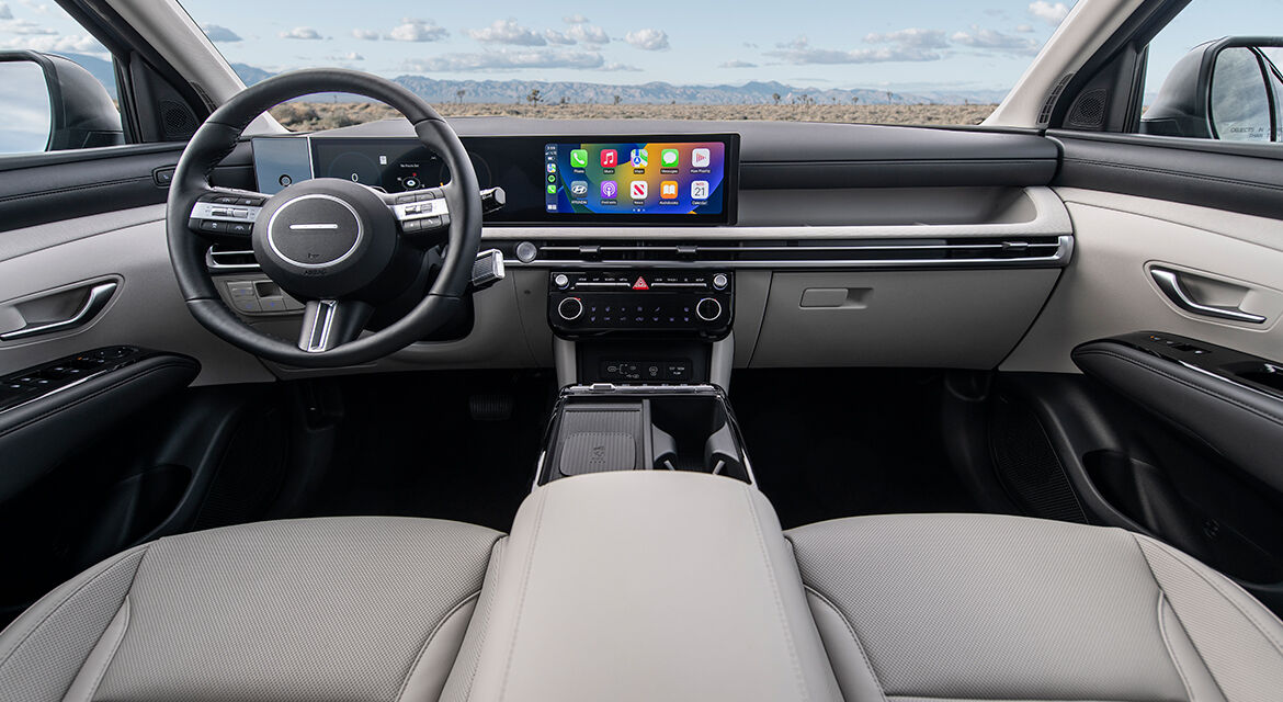 Hyundai Tucson 2024 nhận cọc tại đại lý, dễ ra mắt tháng sau: Màn hình cong cạnh tranh Sportage, không bỏ máy dầu như Santa Fe - Ảnh 8