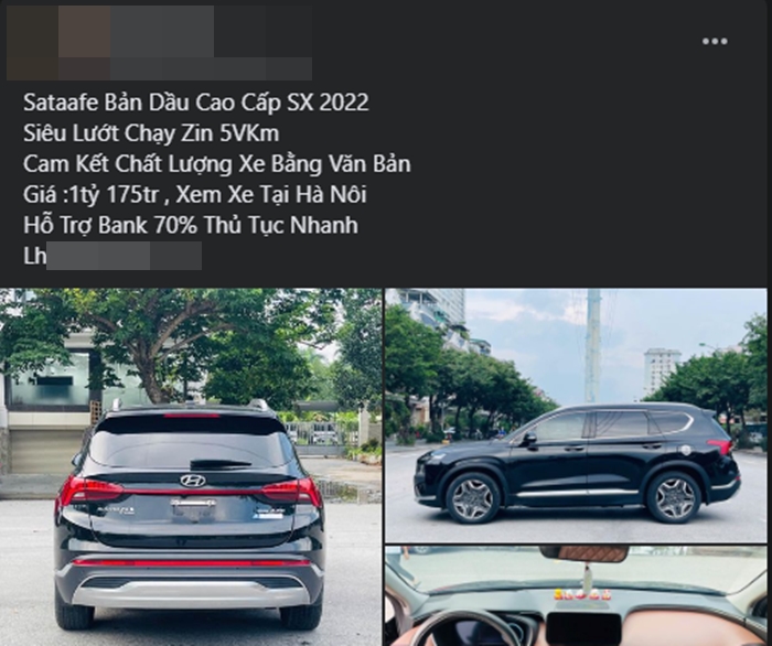 Hyundai Santa Fe 2024 chỉ còn bản xăng, bản dầu đời cũ bị 'hét giá': Xe lướt bản ‘full’ tới 1,35 tỷ đồng, đắt hơn giá mới - Ảnh 5