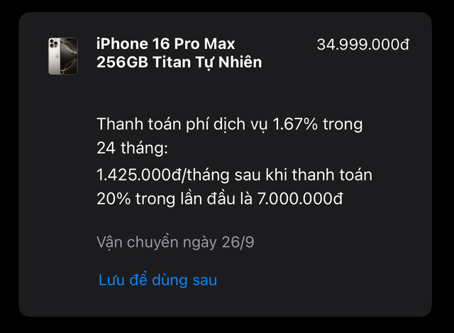 Giờ này năm ngoái còn "cháy hàng", vậy mà giờ màu Titan Tự nhiên đã bị người Việt hắt hủi trên iPhone 16 Pro Max - Ảnh 4