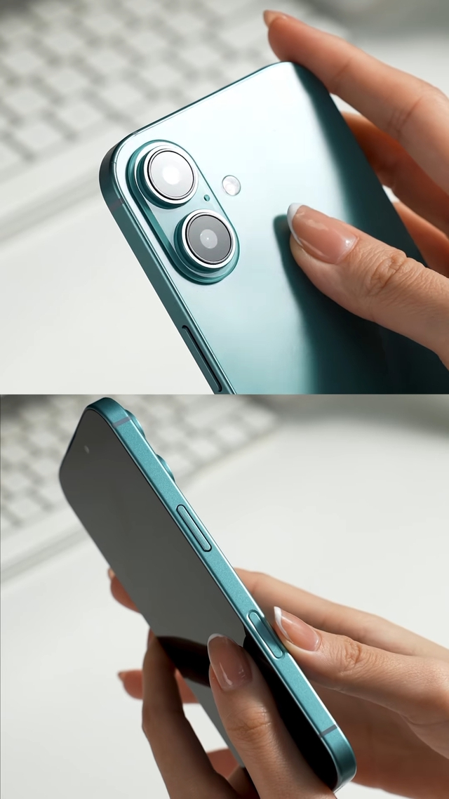 iPhone 16 tiếp tục lộ diện trước giờ ra mắt, sắc xanh lạ mắt! - Ảnh 2