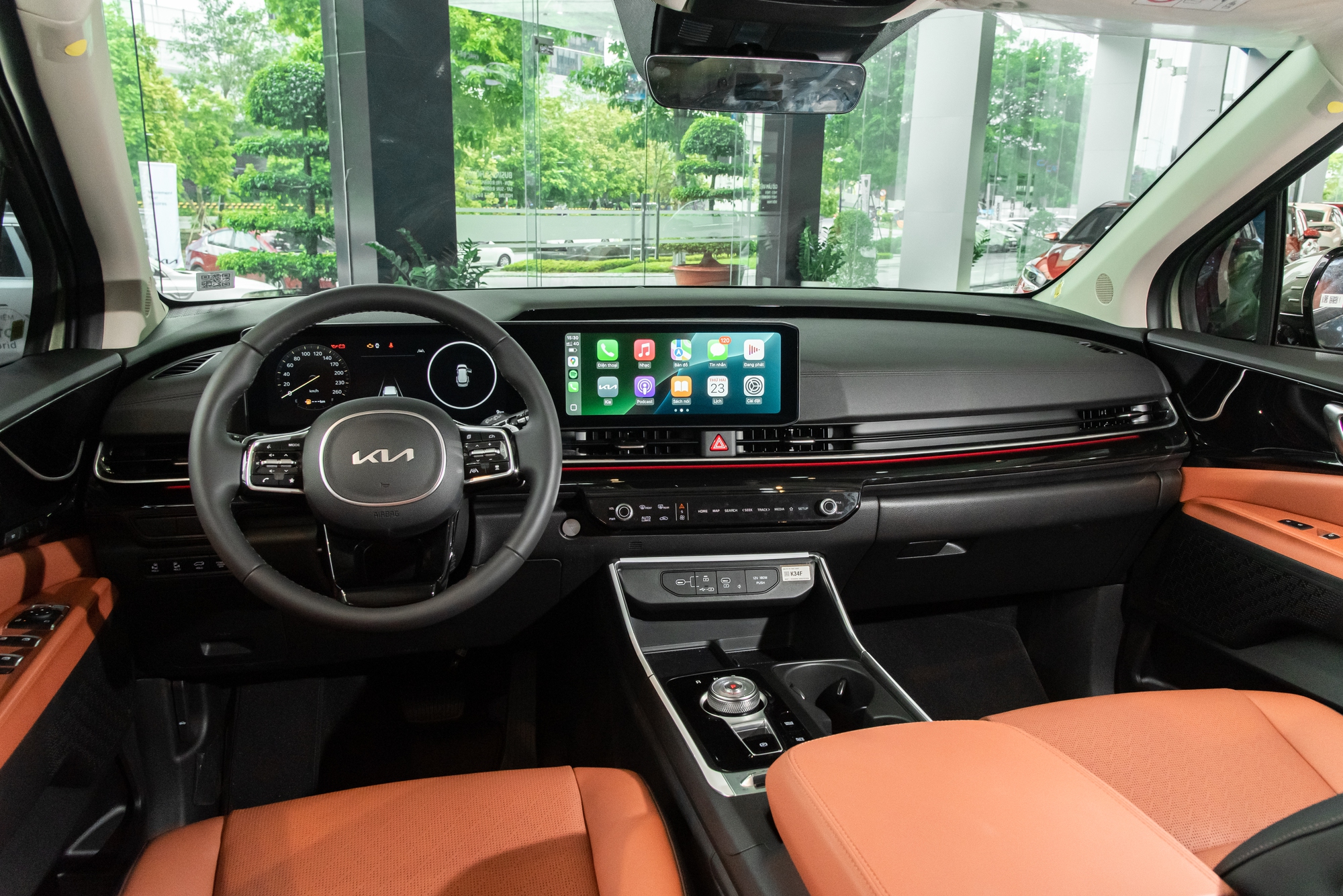 Chi tiết Kia Carnival 2024 bản cao nhất: Bản nâng cấp với nhiều điểm mới, kỳ vọng tiếp tục dẫn đầu - Ảnh 9