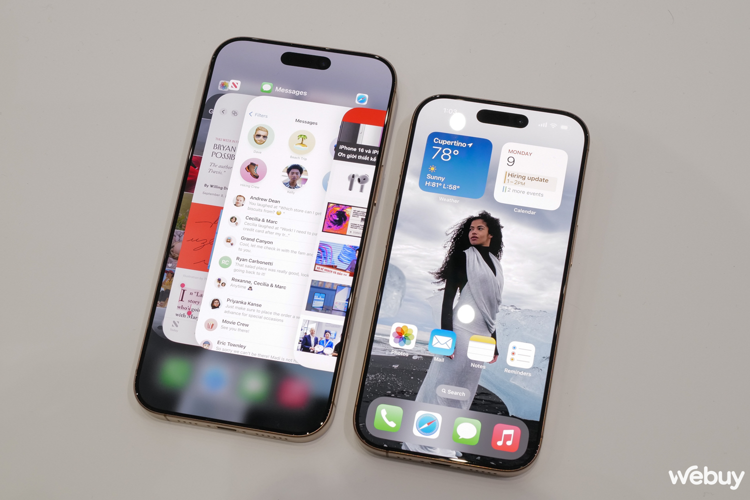 Cận cảnh iPhone 16 Pro Max "Vàng sa mạc": Nếu muốn cả thế giới biết mình dùng iPhone mới nhất, hãy lựa chọn màu này - Ảnh 12