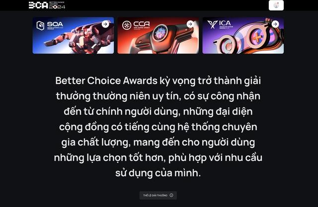 4 bước đơn giản để bình chọn cho sản phẩm, thương hiệu bạn yêu thích tại Better Choice Awards 2024 - Ảnh 4