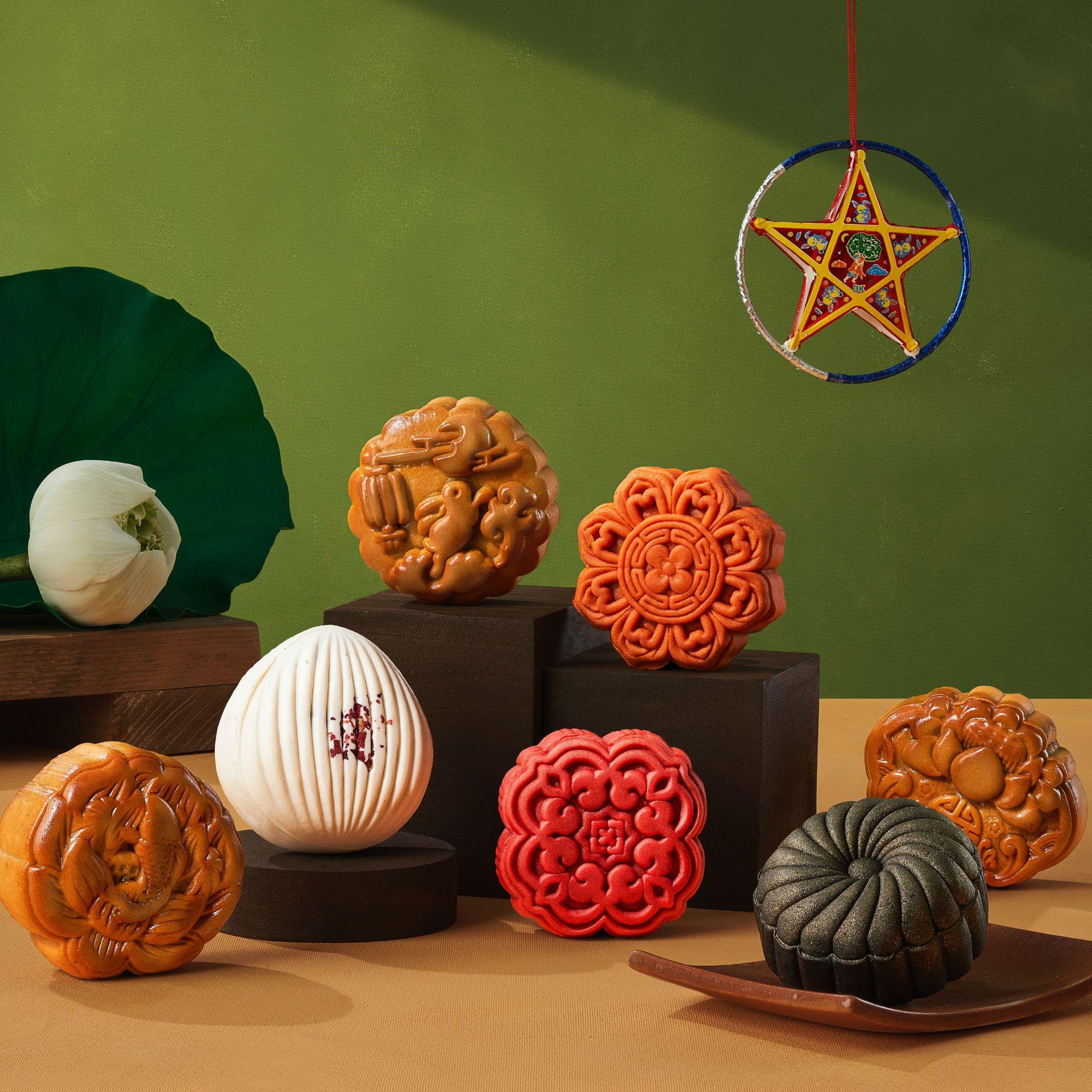 Hoa hồng nhân ổi xá lị - Chiếc bánh gây sốt mùa Trung thu của Cái Lò Nướng - Ảnh 4