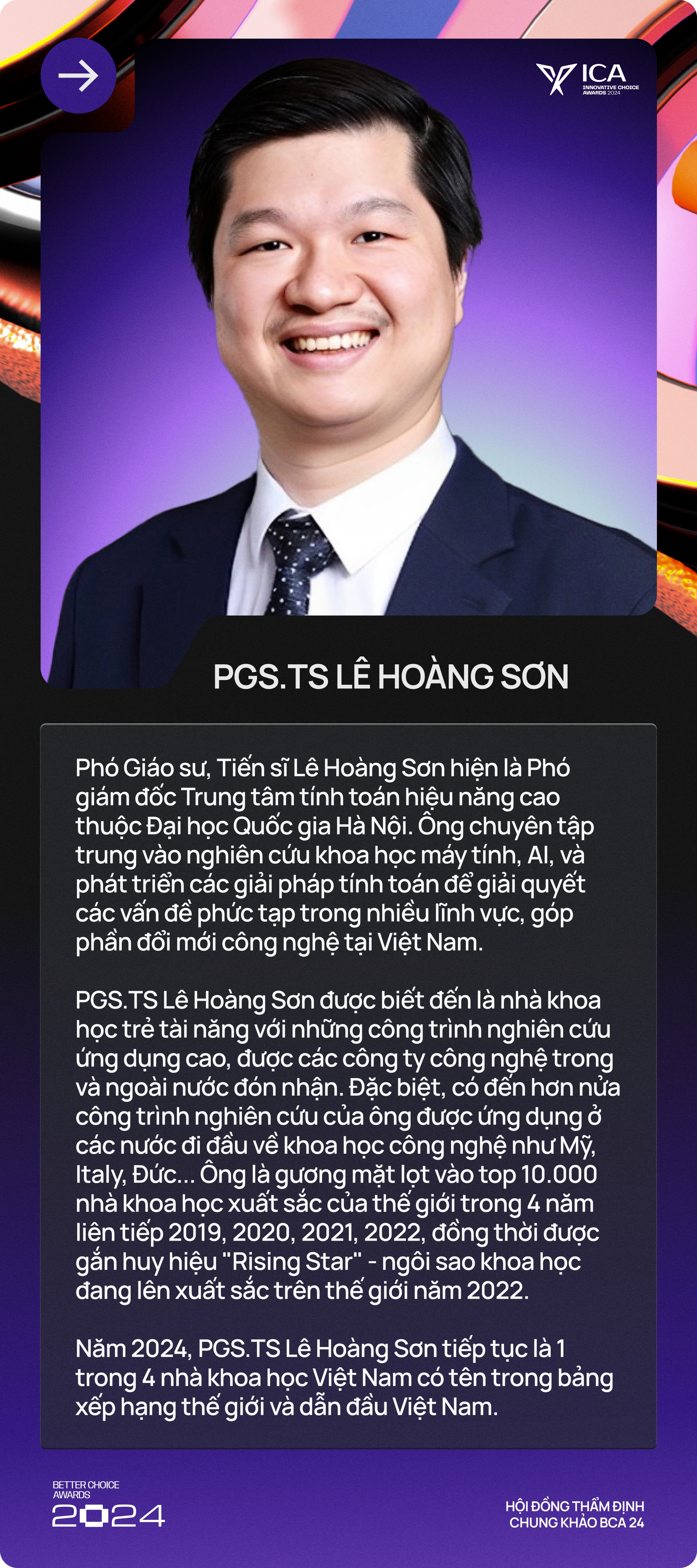 26 thành viên Hội đồng Better Choice Awards 2024: Từ nhà khoa học trong top thế giới đến Tổng Giám đốc Qualcomm, Giám đốc chiến lược VinAI, … - Ảnh 1