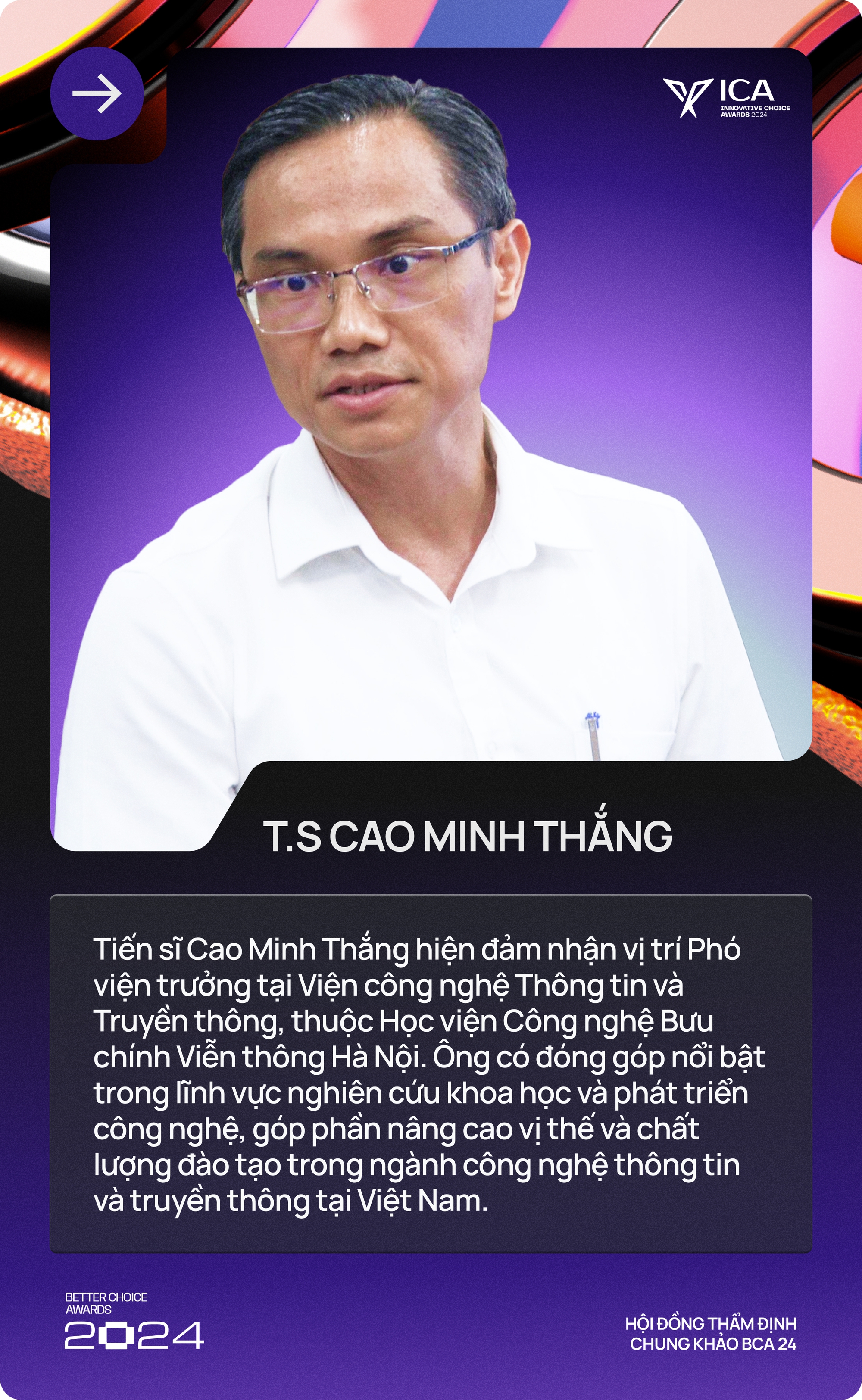 26 thành viên Hội đồng Better Choice Awards 2024: Từ nhà khoa học trong top thế giới đến Tổng Giám đốc Qualcomm, Giám đốc chiến lược VinAI, … - Ảnh 3