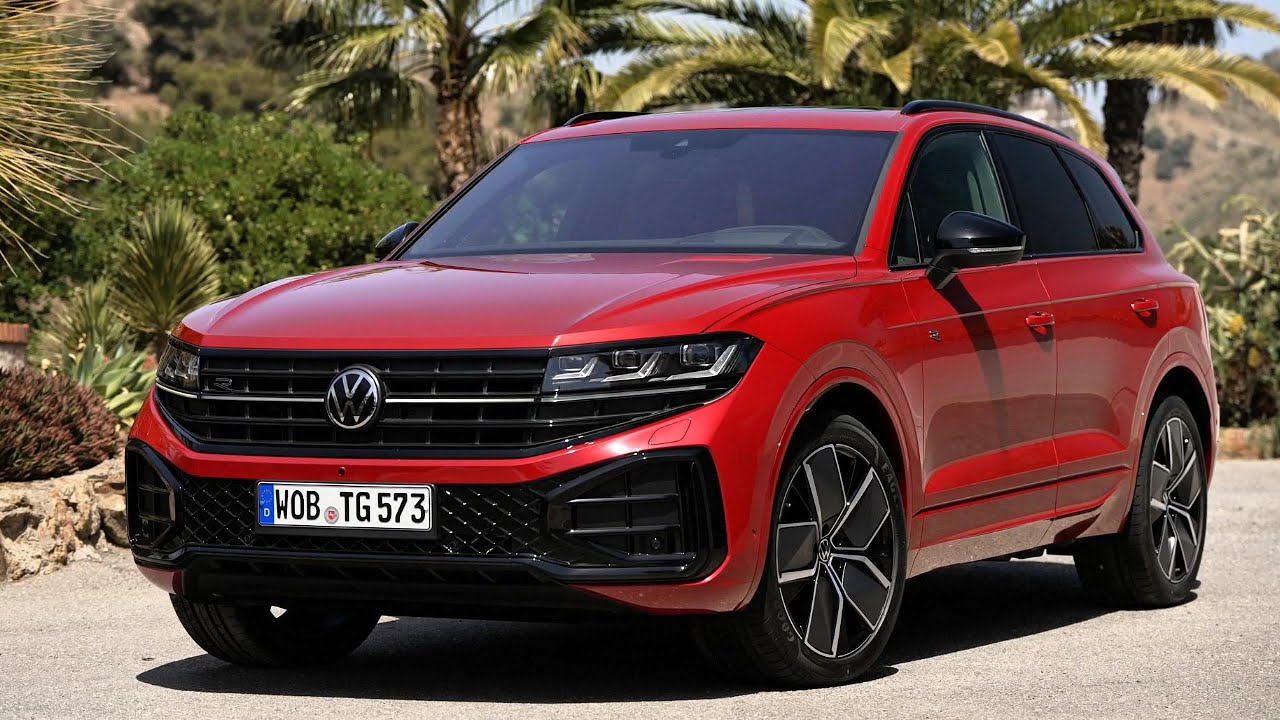 VW Touareg bản mới về đại lý: Giá 2,788 tỷ ngang GLC 300, có đèn ma trận, mâm to, treo khí nén - Ảnh 6
