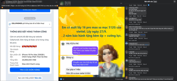 Bán lại suất mua iPhone 16 sớm, chốt lời cả triệu đồng - Ảnh 1
