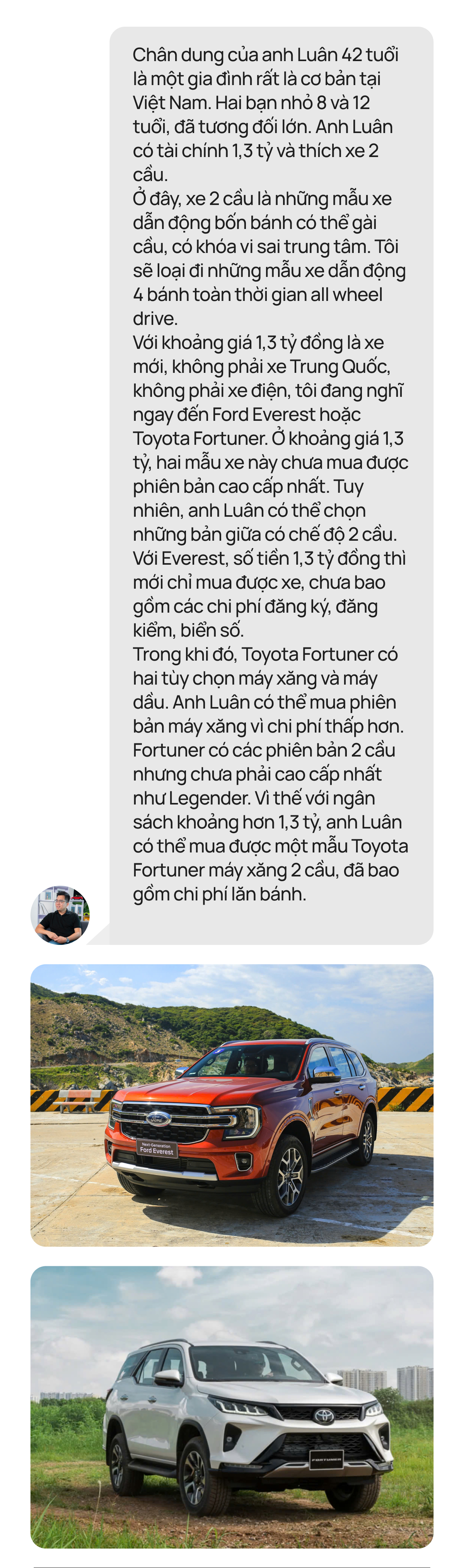 [Trên Ghế 17] ‘Nhà có con nhỏ nên chọn xe gầm cao’ - Ảnh 3